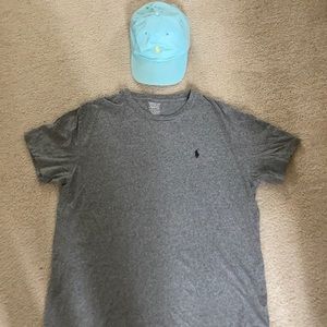 Polo Ralph Lauren shirt and hat combo medium